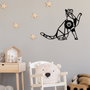 Opviq Lámpara de pared W-037 Negro